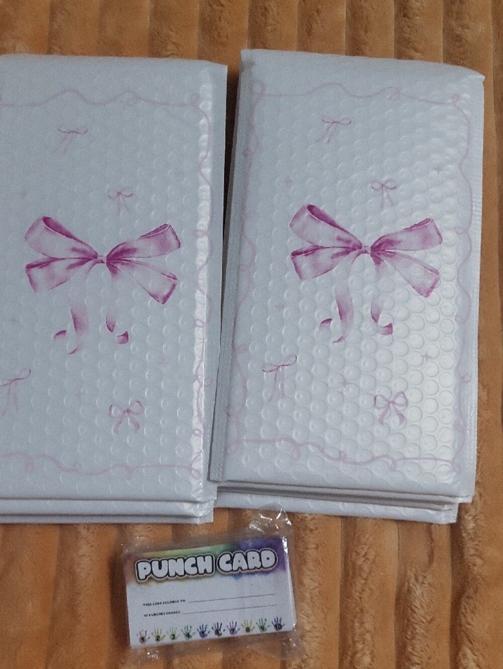 6X9 Polymailers 10ct & Punch Cards